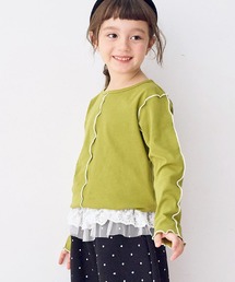 Piet（ピエット）の「配色メロー リブロンT（Tシャツ/カットソー）」