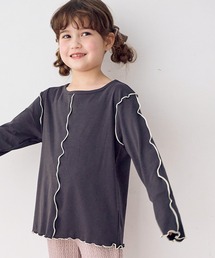 Piet（ピエット）の「配色メロー リブロンT（Tシャツ/カットソー）」