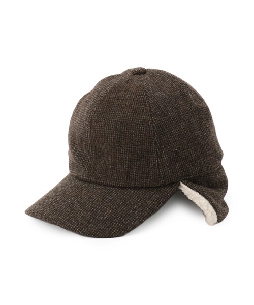 Dessin（デッサン）の「ボアイヤーフラップ付きキャップ（キャップ・レディース・ブラウン系その他2/ダークブラウン系1・00）」の8枚目の写真