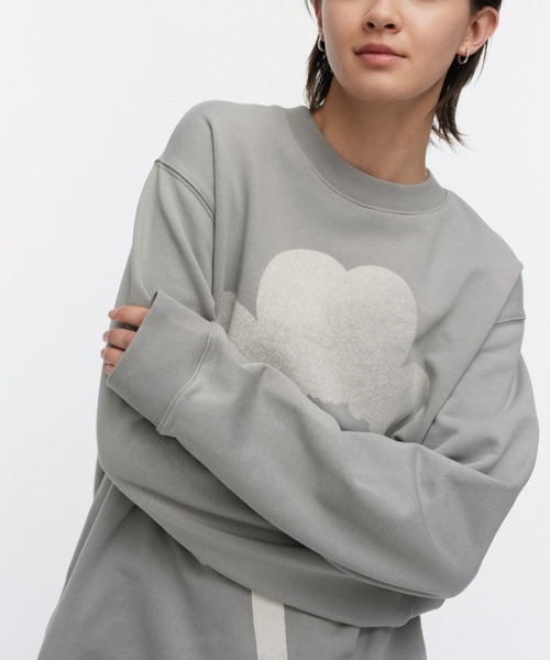 marimekko（マリメッコ）の「【kioski】Loisto Uni / sweatshirt（スウェット・レディース・ライトグレー・X-SMALL/SMALL/MEDIUM/LARGE）」の4枚目の写真