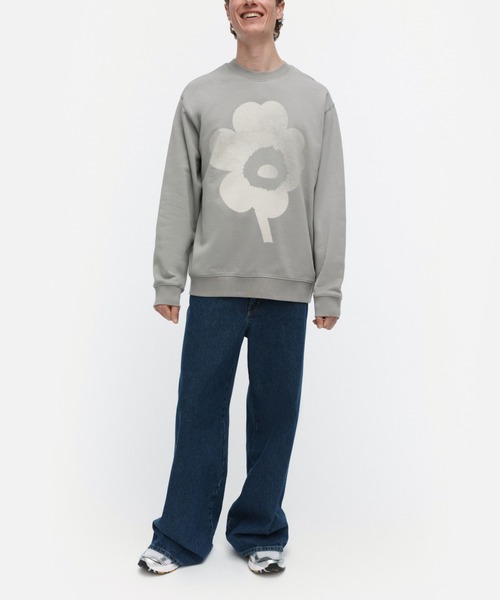 marimekko（マリメッコ）の「【kioski】Loisto Uni / sweatshirt（スウェット・レディース・ライトグレー・X-SMALL/SMALL/MEDIUM/LARGE）」の5枚目の写真