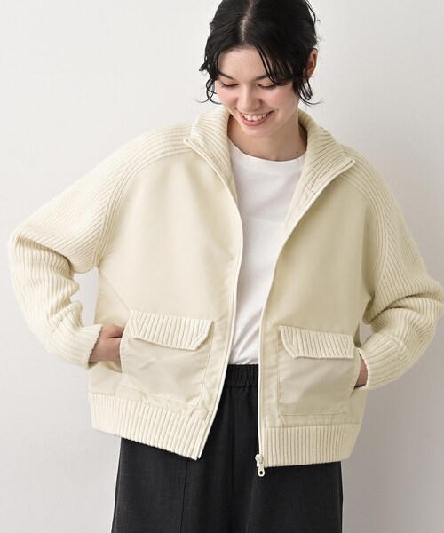 AVIREX ジェミニ計画 GT-10 スタンドカラー MA-1 M 白｜AVIREX】GT-10