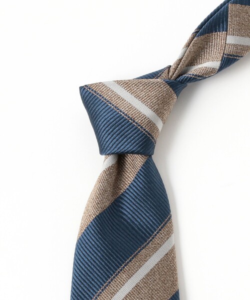 FRANCO BASSI / シルク ストライプ ネクタイ（ネクタイ）｜FRANCO