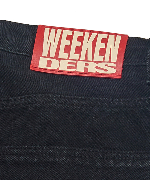 WKNDRS(ウィーキャンドース)の「APPLE DENIM PANTS (BLACK)(デニムパンツ・レディース・その他・X-LARGE/SMALL/MEDIUM/LARGE)」の5枚目の写真