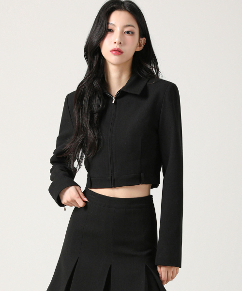 AVANDRESS(アバンドレス )の「Jaya Crop Jacket CHARCOAL(テーラードジャケット・レディース・チャコール・SMALL/MEDIUM)」の2枚目の写真