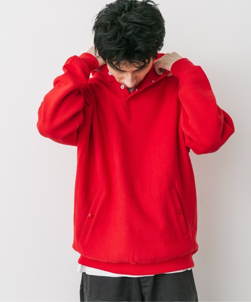 UR DOORS☆ラグランパーカー セール】『別注』Champion×DOORS RW HALF SNAP PARKA（パーカー