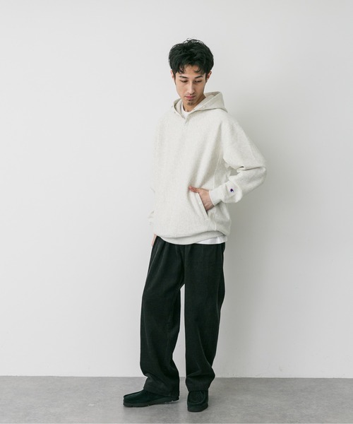 Champion（チャンピオン）の「『別注』Champion×DOORS　RW HALF SNAP PARKA（パーカー・メンズ・カーキ/ブラック/グレー/ブルー/レッド/オートミール/スミクロ/ネイビー/イエロー/パープル・MEDIUM/LARGE/X-LARGE）」の11枚目の写真