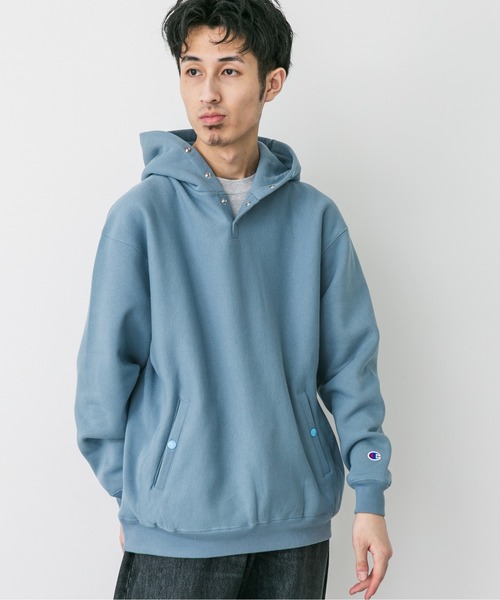 別注』Champion×DOORS RW HALF SNAP PARKA（パーカー）｜Champion