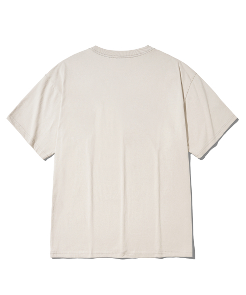 F.ILLUMINATE(フィルミネイト)の「モダンラウンドTシャツ-ベージュ(Tシャツ/カットソー・レディース・その他・MEDIUM)」の3枚目の写真