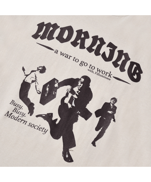 F.ILLUMINATE(フィルミネイト)の「モダンラウンドTシャツ-ベージュ(Tシャツ/カットソー・レディース・その他・MEDIUM)」の9枚目の写真