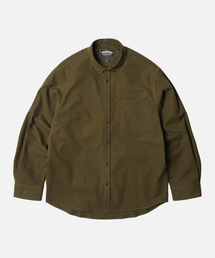 FLANNEL FRENCH SHIRT _ OLIVE