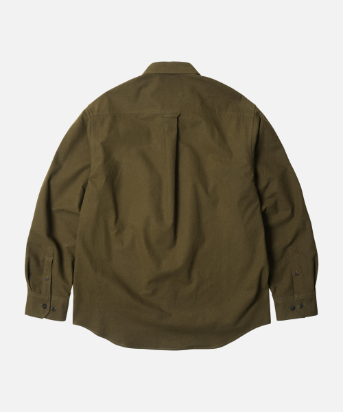 FRIZMWORKS（フリズムワークス）の「FLANNEL FRENCH SHIRT _ OLIVE（シャツ/ブラウス・メンズ・その他・SMALL/MEDIUM/LARGE/X-LARGE）」の2枚目の写真