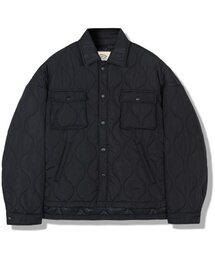 GUBIN（グビン）の「キルティングシャツジャケット - ブラック（その他アウター）」