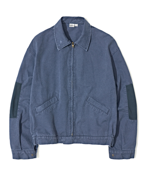 PARTIMENTO(パルティメント)の「B FELLA ブロッククロップジャケット ネイビー(ミリタリージャケット・レディース・その他・LARGE/MEDIUM)」の1枚目の写真