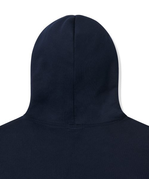 MUSINSA STANDARD（ムシンサスタンダード）の「フリースフード付きスウェットシャツ[ネイビー]（パーカー・メンズ・その他・XX-LARGE/XXX-LARGE/SMALL/MEDIUM/LARGE/X-LARGE）」の4枚目の写真