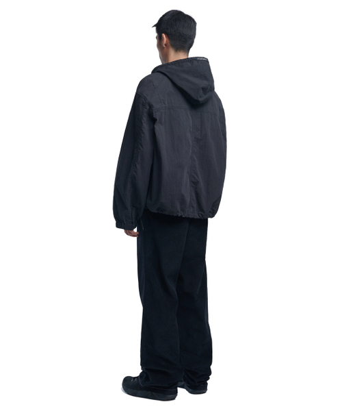 NOMANUAL(NOMANUAL)の「HALF & HALF CORDUROY PANTS - BLACK(その他パンツ・レディース・その他・SMALL/MEDIUM/LARGE)」の4枚目の写真