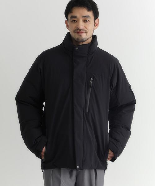 CAMP7(キャンプセブン)の「CAMP7(キャンプ7)【メンズ】【マストBUY】ダウンミックス防風ジャケット(耐久撥水・保温・防風)(ダウンジャケット/コート・メンズ・グレー/ブラック・L/XL/S/M)」の5枚目の写真