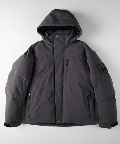 CAMP7(キャンプセブン)の「CAMP7(キャンプ7)【メンズ】【マストBUY】ダウンミックス防風ジャケット(耐久撥水・保温・防風)(ダウンジャケット/コート・メンズ・グレー/ブラック・L/XL/S/M)」の20枚目の写真