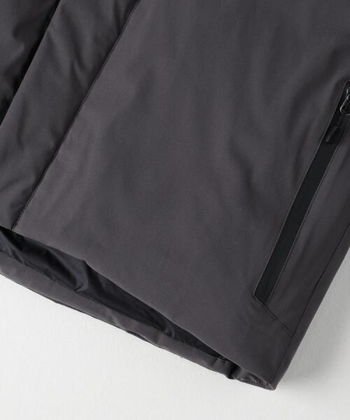 CAMP7(キャンプセブン)の「CAMP7(キャンプ7)【メンズ】【マストBUY】ダウンミックス防風ジャケット(耐久撥水・保温・防風)(ダウンジャケット/コート・メンズ・グレー/ブラック・L/XL/S/M)」の22枚目の写真