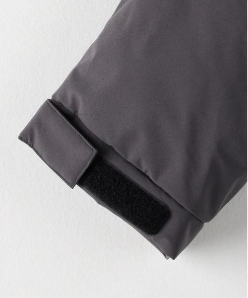 CAMP7(キャンプセブン)の「【CAMP7】ダウンミックス防風ジャケット (耐久撥水 / 防寒 / 軽量 / フード着脱 / レギュラーフィット / アウトドア / タウンユース)(ダウンジャケット/コート・メンズ・グレー/ブラック・L/XL/S/M)」の11枚目の写真