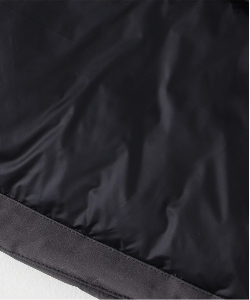 CAMP7(キャンプセブン)の「【CAMP7】ダウンミックス防風ジャケット (耐久撥水 / 防寒 / 軽量 / フード着脱 / レギュラーフィット / アウトドア / タウンユース)(ダウンジャケット/コート・メンズ・グレー/ブラック・L/XL/S/M)」の15枚目の写真