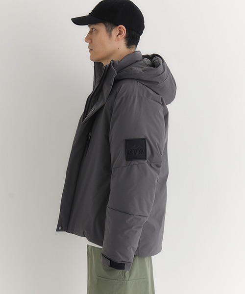 CAMP7】ダウンミックス防風ジャケット (耐久撥水 / 防寒 / 軽量