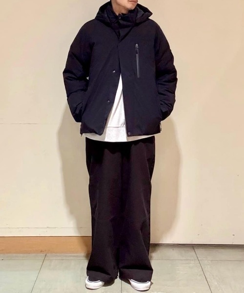 セール】【CAMP7】ダウンミックス防風ジャケット (耐久撥水 / 防寒