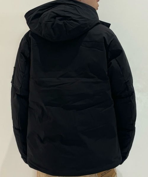 セール】【CAMP7】ダウンミックス防風ジャケット (耐久撥水 / 防寒