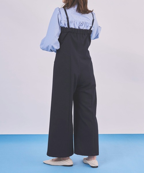 Sirin（シリン）の「≪セットアップ可≫ イージーケア ベアオールインワン【2サイズ展開】（つなぎ/オールインワン・レディース・ネイビー/グレー/グレー系その他・X-SMALL/SMALL）」の13枚目の写真
