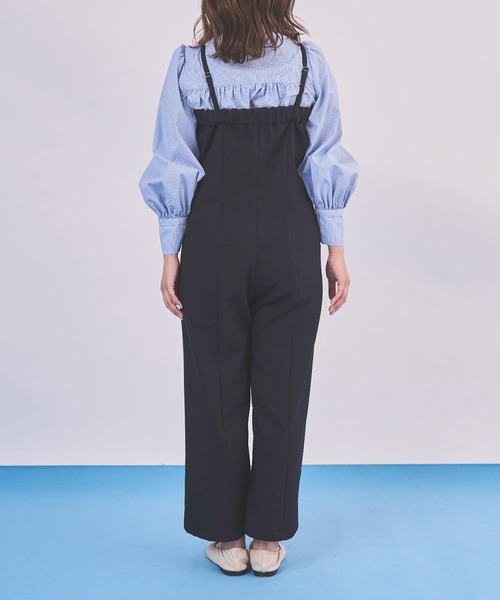 Sirin（シリン）の「≪セットアップ可≫ イージーケア ベアオールインワン【2サイズ展開】（つなぎ/オールインワン・レディース・ネイビー/グレー/グレー系その他・X-SMALL/SMALL）」の16枚目の写真