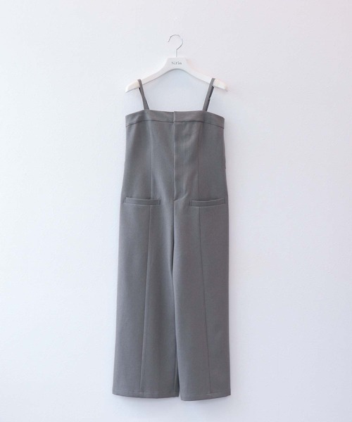 Sirin（シリン）の「≪セットアップ可≫ イージーケア ベアオールインワン【2サイズ展開】（つなぎ/オールインワン・レディース・ネイビー/グレー/グレー系その他・X-SMALL/SMALL）」の19枚目の写真