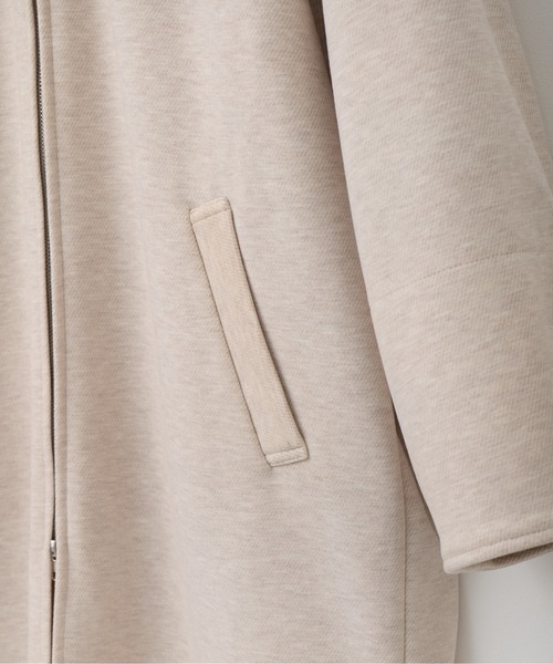 Muel Chic(ミュエルシック)の「Nauru long coat ナウルロングコート(その他アウター・レディース・オフホワイト/ブラック/ブラウン・FREE)」の6枚目の写真