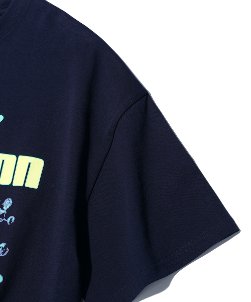 CRITIC（クリティック）の「SHROOMY INVASION T-SHIRTS NAVY（Tシャツ/カットソー・レディース・その他・LARGE/MEDIUM/X-LARGE）」の4枚目の写真