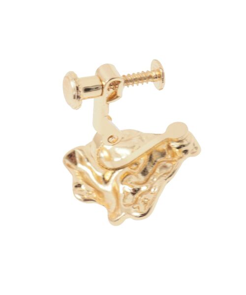 AMERICAN HOLIC（アメリカンホリック）の「バンピーメタルイヤリング（イヤリング・レディース・ゴールド・FREE）」の6枚目の写真