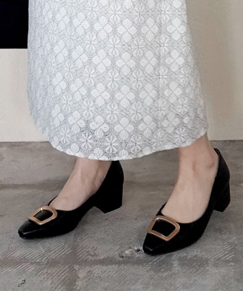 Doux archives(ドゥアルシーヴ)の「コードレースタイトスカート(スカート・レディース・ネイビー/ブラック/オフホワイト・SMALL/MEDIUM)」の15枚目の写真