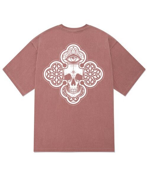 KAN6312(カン6312)の「KTPP0126 展示用ピグメント半袖Tシャツ - ピンク(Tシャツ/カットソー・メンズ・その他・MEDIUM/LARGE/X-LARGE)」の1枚目の写真