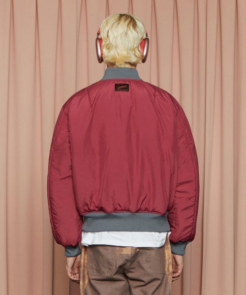 UNALLOYED(アナロイド)の「ピグメント MA-1 ジャンパー / チャコール(ブルゾン・メンズ・その他・LARGE/MEDIUM)」の6枚目の写真