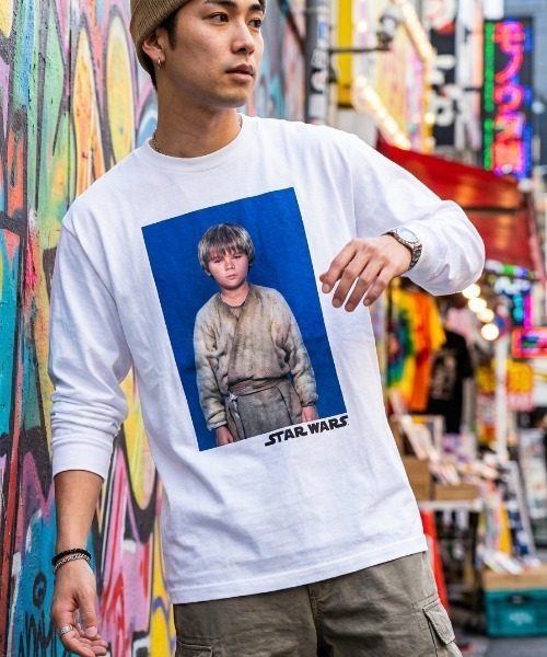 スター・ウォーズ/STARWARS』ロンT 長袖Tシャツ フォトグラフィック