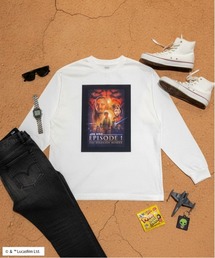 『スター・ウォーズ/STARWARS』ロンT 長袖Tシャツ フォトグラフィック オーバーサイズ ピグメント加工 ヴィンテージライク ムービー ZOZOオリジナル