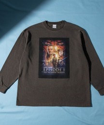 STAR WARS（スターウォーズ）の「『スター・ウォーズ/STARWARS』ロンT 長袖Tシャツ フォトグラフィック オーバーサイズ ピグメント加工 ヴィンテージライク ムービー ZOZOオリジナル（Tシャツ/カットソー）」