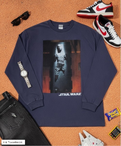 STAR WARS(スターウォーズ)の「『スター・ウォーズ/STARWARS』ロンT 長袖Tシャツ フォトグラフィック オーバーサイズ ピグメント加工 ヴィンテージライク ムービー ZOZOオリジナル(Tシャツ/カットソー・メンズ・ホワイト/ホワイト系その他/グレー系その他/ブルー系その他2/ブルー系その他3/ブルー系その他4/ブルー系その他5/ブルー系その他6/ブルー系その他7/ピンク系その他2/ピンク系その他3/ピンク系その他4/ピンク系その他5/ピンク系その他6/ピンク系その他7/ブルー系その他/ピンク系その他/ホワイト系その他2/ホワイト系その他3/ホワイト系その他4/ホワイト系その他5/ホワイト系その他6/グレー系その他2/グレー系その他3/グレー系その他4/グレー系その他5/グレー系その他6/グレー系その他7・MEDIUM/LARGE/X-LARGE)」の20枚目の写真