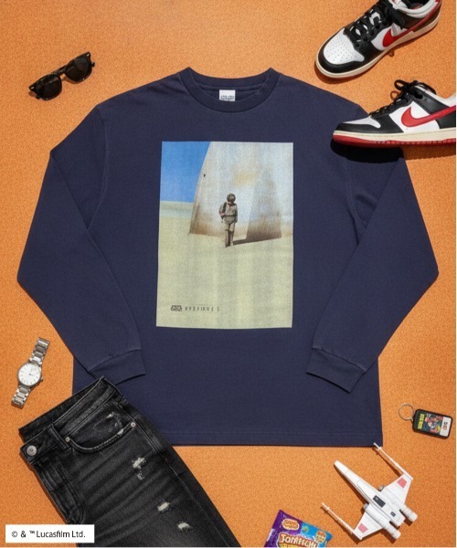 STAR WARS(スターウォーズ)の「『スター・ウォーズ/STARWARS』ロンT 長袖Tシャツ フォトグラフィック オーバーサイズ ピグメント加工 ヴィンテージライク ムービー ZOZOオリジナル(Tシャツ/カットソー・メンズ・ホワイト/ホワイト系その他/グレー系その他/ブルー系その他2/ブルー系その他3/ブルー系その他4/ブルー系その他5/ブルー系その他6/ブルー系その他7/ピンク系その他2/ピンク系その他3/ピンク系その他4/ピンク系その他5/ピンク系その他6/ピンク系その他7/ブルー系その他/ピンク系その他/ホワイト系その他2/ホワイト系その他3/ホワイト系その他4/ホワイト系その他5/ホワイト系その他6/グレー系その他2/グレー系その他3/グレー系その他4/グレー系その他5/グレー系その他6/グレー系その他7・MEDIUM/LARGE/X-LARGE)」の22枚目の写真