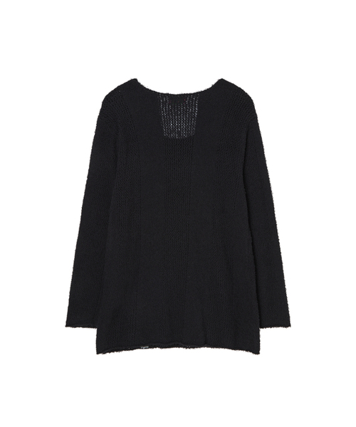NYXX（エヌワイエックスエックス）の「U-NECK SHEER KNIT BLACK（ニット/セーター・レディース・その他・FREE）」の3枚目の写真