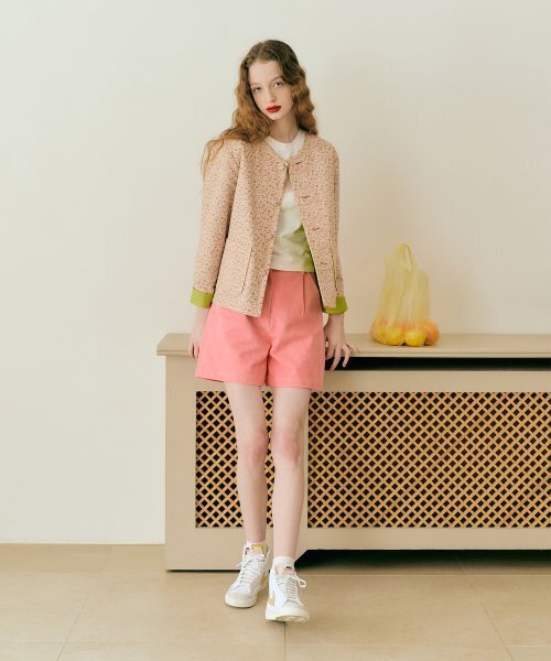 MARGARIN FINGERS(マーガリンフィンガース)の「PIGMENT BERMUDA PANTS (PINK)(その他パンツ・レディース・その他・MEDIUM/SMALL)」の1枚目の写真