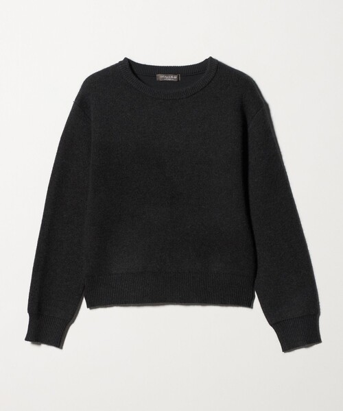 A DAY IN THE LIFE UNITED ARROWS（アデイインザライフユナイテッドアローズ）の「フォックス アンゴラブレンド ニット ＜A DAY IN THE LIFE＞（ニット/セーター・レディース・モカ/ダークグレー/オフホワイト・FREE）」の2枚目の写真