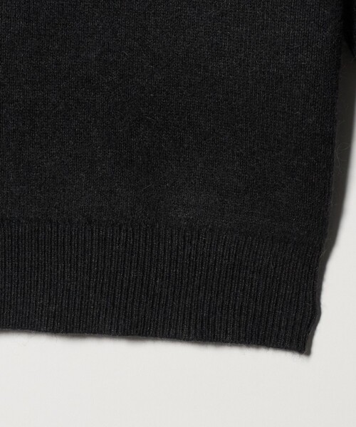 A DAY IN THE LIFE UNITED ARROWS（アデイインザライフユナイテッドアローズ）の「フォックス アンゴラブレンド ニット ＜A DAY IN THE LIFE＞（ニット/セーター・レディース・モカ/ダークグレー/オフホワイト・FREE）」の5枚目の写真
