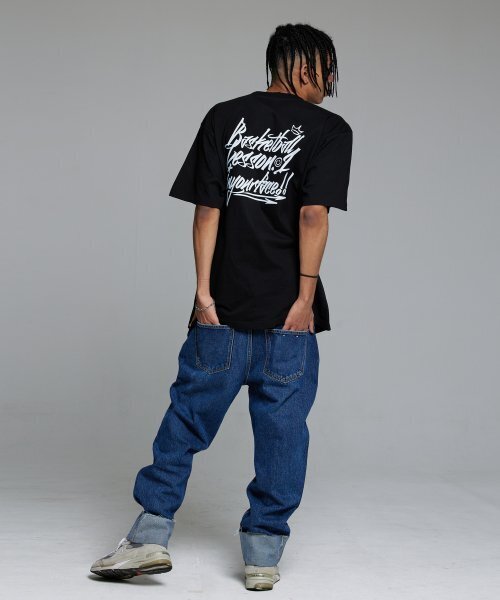 CREAM SODA LAB(クリームソーダラボ)の「バスケットボールレッスン.1 半袖Tシャツ ブラック(Tシャツ/カットソー・レディース・その他・MEDIUM/LARGE/X-LARGE/XX-LARGE)」の6枚目の写真
