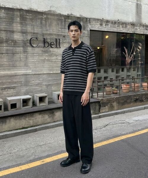 CHAMBROS（チャンブロス）の「ノンフェイドベーシックセミワイドコットンデニムパンツ[ブラック]（その他パンツ・メンズ・その他・LARGE/MEDIUM/X-LARGE）」の10枚目の写真