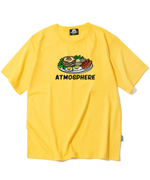 ブランチアトモスフィア グラフィックTシャツ - イエロー