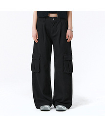 BTB :  THE CLASSIC CARGO JEANS [DEEP BLACK]